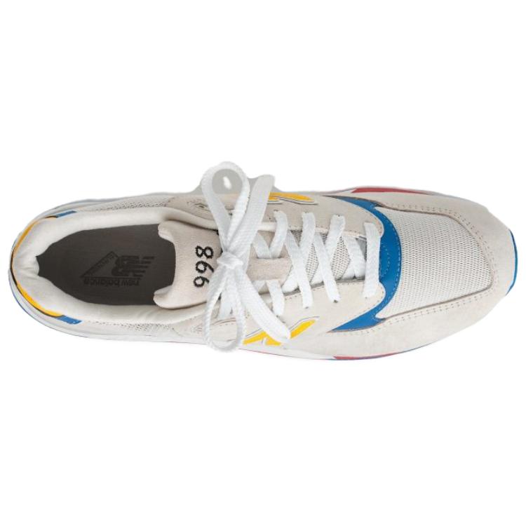 Shop J.Crew x New Balance 998 Buatan USA 'Beach Ball' M998JC8