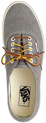 J.Crew x Vans Authentic 'Lienzo Desgastado' VN000U1WANF Lookbook J.Crew x Vans Authentic 'Lienzo Desgastado' VN000U1WANF
