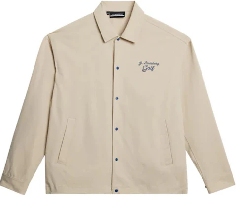 J.Lindeberg Jaket Lengan Panjang Kancing Logo Bordir Warna Beige GMOW09472-1679 Buy J.Lindeberg Jaket Lengan Panjang Kancing Logo Bordir Warna Beige GMOW09472-1679
