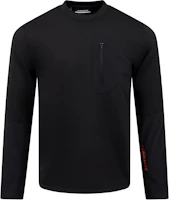 J.Lindeberg Black Crewneck Logo Embroidered Sweatshirt AMJS11541-9999 J.Lindeberg Black Crewneck Logo Embroidered Sweatshirt AMJS11541-9999