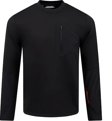 J.Lindeberg Crewneck Sweatshirt Hitam Logo Bordir AMJS11541-9999 Buy J.Lindeberg Crewneck Sweatshirt Hitam Logo Bordir AMJS11541-9999
