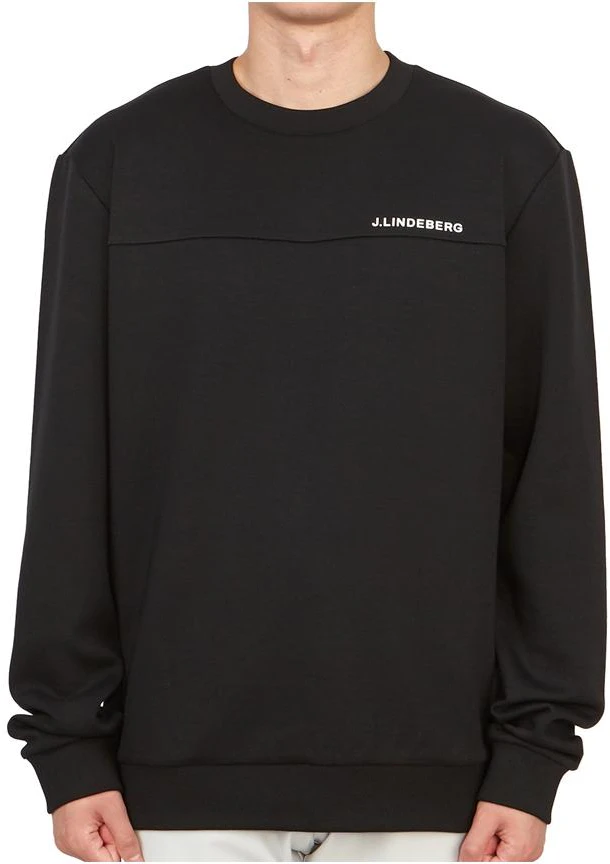j-lindeberg-black-crewneck-sweatshirt-with-logo-print-long-sleeves-amjs-07967-9999