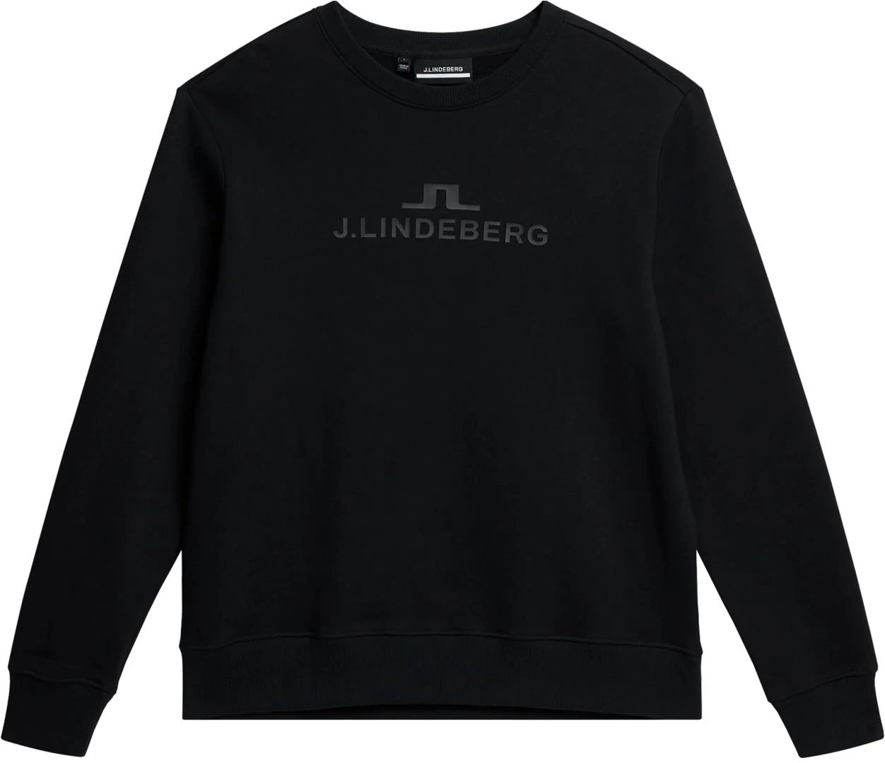 j-lindeberg-black-loose-fit-crewneck-sweatshirt-with-letter-print-amjs-08922-9999