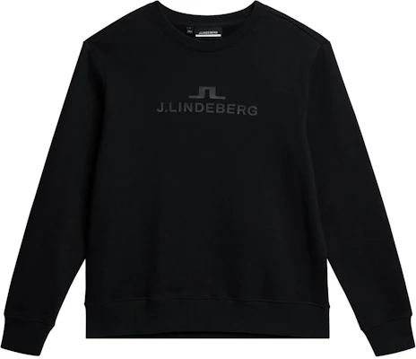 J.Lindeberg 黑色宽松圆领字母印花卫衣 AMJS08922-9999 Buy J.Lindeberg 黑色宽松圆领字母印花卫衣 AMJS08922-9999