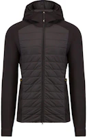 J.Lindeberg Black Patchwork Zip-Up Hoodie Jacket AMOW08164-9999 J.Lindeberg Black Patchwork Zip-Up Hoodie Jacket AMOW08164-9999