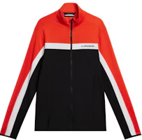 J.Lindeberg Black Stand Collar Loose Fit Zip Jacket GMJS08923-9999 J.Lindeberg Black Stand Collar Loose Fit Zip Jacket GMJS08923-9999