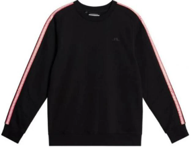 j-lindeberg-black-striped-crewneck-sweatshirt-with-logo-print-amjs-09020-9999