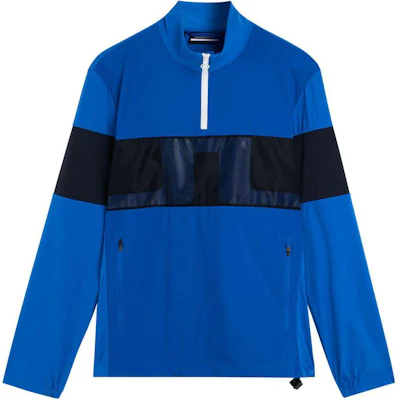 J.Lindeberg Biru Jaket Half-Zip dengan Cetakan Logo Depan GMOW06810-O346 Buy J.Lindeberg Biru Jaket Half-Zip dengan Cetakan Logo Depan GMOW06810-O346