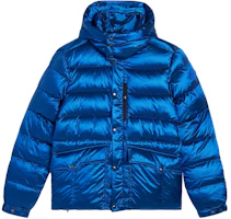 J.Lindeberg Blue Solid Detachable Hood Slim Fit Zip Jacket AMOW06220-O346 J.Lindeberg Blue Solid Detachable Hood Slim Fit Zip Jacket AMOW06220-O346