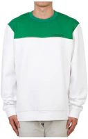 J.Lindeberg Colorblock Crewneck Sweatshirt Green AMJS07967-0000 J.Lindeberg Colorblock Crewneck Sweatshirt Green AMJS07967-0000