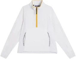 J.Lindeberg Colorblock Half-Zip Long Sleeve Jacket White () AMOW08499-0000 J.Lindeberg Colorblock Half-Zip Long Sleeve Jacket White () AMOW08499-0000