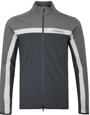 J.Lindeberg Jaket Zip-Up Lengan Panjang Hitam Letter Print Colorblock AMJS06691-U221 Buy J.Lindeberg Jaket Zip-Up Lengan Panjang Hitam Letter Print Colorblock AMJS06691-U221