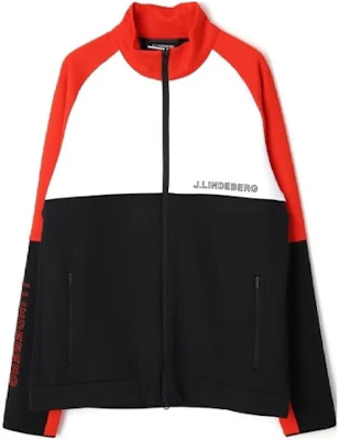 J.Lindeberg Jaket Zip-Up Warna Blok dengan Kerah Tegak AMJS090779999 Buy J.Lindeberg Jaket Zip-Up Warna Blok dengan Kerah Tegak AMJS090779999