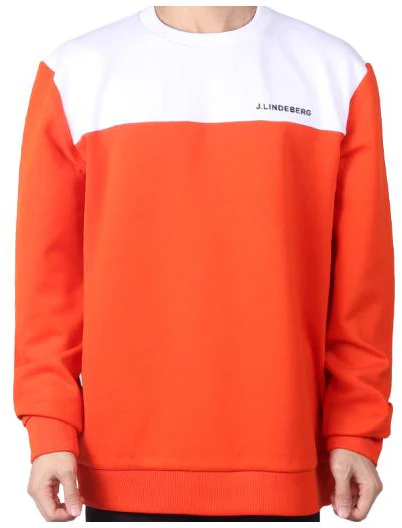 j-lindeberg-colorblock-logo-crewneck-sweatshirt-orange-amjs-09078-g135