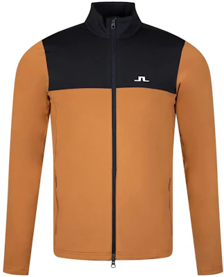 J.Lindeberg Jaket Coklat Motif Colorblock dengan Logo. AMJS09082-E144 Buy J.Lindeberg Jaket Coklat Motif Colorblock dengan Logo. AMJS09082-E144