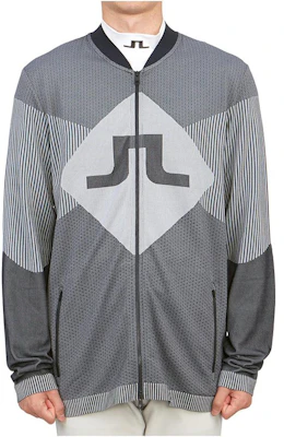 J.Lindeberg Jaket Abu-Abu V-Neck Zip Garis Warna Blok AMJS07593-6855 Buy J.Lindeberg Jaket Abu-Abu V-Neck Zip Garis Warna Blok AMJS07593-6855