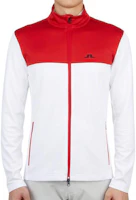 J.Lindeberg Colorblock Zip-Up Long Sleeve Jacket - White AMJS06690G131 J.Lindeberg Colorblock Zip-Up Long Sleeve Jacket - White AMJS06690G131