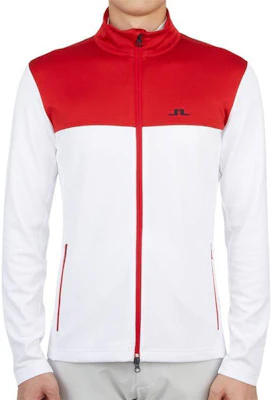J.Lindeberg Jaket Lengan Panjang Zip-Up Warna Blok - Putih AMJS06690G131 Buy J.Lindeberg Jaket Lengan Panjang Zip-Up Warna Blok - Putih AMJS06690G131