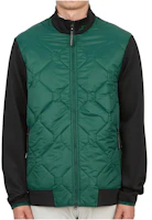 J.Lindeberg Colorblock Zip-Up Stand Collar Jacket Green AMOW09261-M374 J.Lindeberg Colorblock Zip-Up Stand Collar Jacket Green AMOW09261-M374