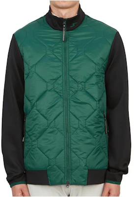 J.Lindeberg Jaket Warna Blok Ritsleting Kerah Tinggi Hijau AMOW09261-M374 Buy J.Lindeberg Jaket Warna Blok Ritsleting Kerah Tinggi Hijau AMOW09261-M374