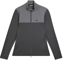 J.Lindeberg Colorblock Zip-Up Stand Collar Jacket - Gray AMJS06690-U221 J.Lindeberg Colorblock Zip-Up Stand Collar Jacket - Gray AMJS06690-U221