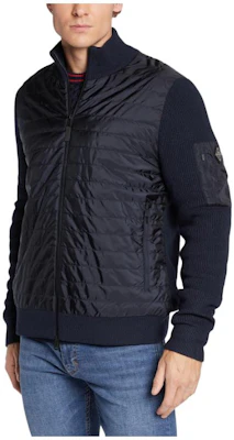 J.Lindeberg FW23 Jaket Lelaki Biru Zip-Up Stand Collar Solid FMKW06539-6855 Buy J.Lindeberg FW23 Jaket Lelaki Biru Zip-Up Stand Collar Solid FMKW06539-6855