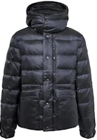J.Lindeberg Glossy Black Solid Color Zip-Up Hoodie Jacket AMOW06220-9999 J.Lindeberg Glossy Black Solid Color Zip-Up Hoodie Jacket AMOW06220-9999