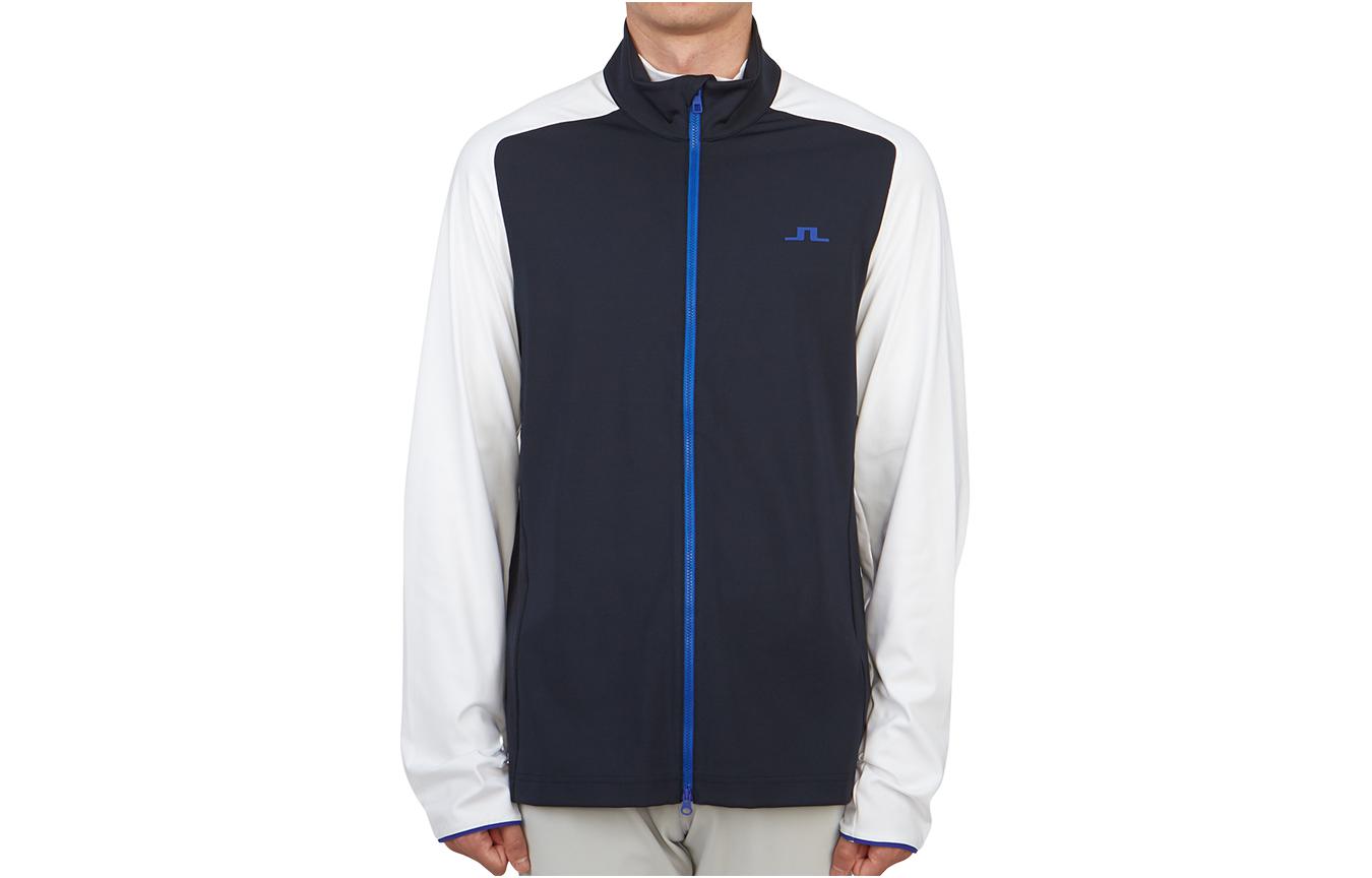 J.Lindeberg Golf Mid-Layer Jacket Navy Blue AMJS078756855