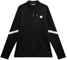 J.Lindeberg Hlilas Mid Layer Solid Zip Long Sleeve Jacket Men BLACK AMJS09102-9999 J.Lindeberg Hlilas Mid Layer Solid Zip Long Sleeve Jacket Men BLACK AMJS09102-9999