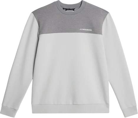 J.Lindeberg Jeff Crew Neck Sweatshirt Logo Print Warna Blok Pria AMJS09078-U199 Buy J.Lindeberg Jeff Crew Neck Sweatshirt Logo Print Warna Blok Pria AMJS09078-U199