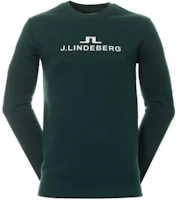 J.Lindeberg Letter Print Crewneck Long Sleeve Sweatshirt Green (). AMJS09054-M374 J.Lindeberg Letter Print Crewneck Long Sleeve Sweatshirt Green (). AMJS09054-M374