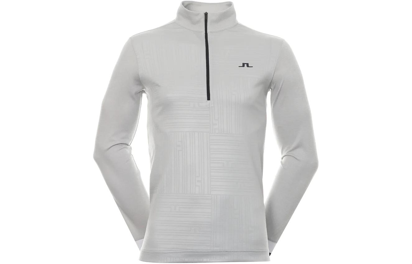 J.Lindeberg Logo Half-Zip Pullover Sweatshirt Men’s Grey AMJS07869-U232