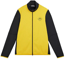J.Lindeberg Logo Print Colorblock Jacket Yellow Long Sleeve AMJS06958-K099 J.Lindeberg Logo Print Colorblock Jacket Yellow Long Sleeve AMJS06958-K099