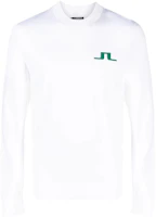J.Lindeberg Logo Printed Crewneck Pullover Sweatshirt White AMKW08142 J.Lindeberg Logo Printed Crewneck Pullover Sweatshirt White AMKW08142
