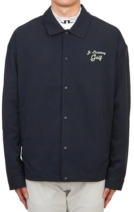 j-lindeberg-navy-blue-letter-print-collared-button-down-jacket-gmow-09472-6855