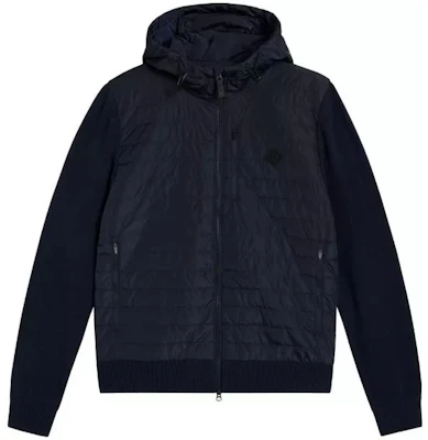 J.Lindeberg 深藍色素面連帽拉鍊修身外套 FMKW08678-6855 Buy J.Lindeberg 深藍色素面連帽拉鍊修身外套 FMKW08678-6855