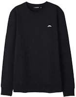 J.Lindeberg Oversized Solid Color Crewneck Long Sleeve Sweatshirt Black FMJS054619999 J.Lindeberg Oversized Solid Color Crewneck Long Sleeve Sweatshirt Black FMJS054619999