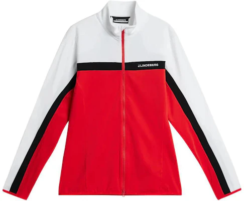 J.Lindeberg Jaket Merah Lengan Panjang Zip-Up dengan Logo AMJS09084-G135 Buy J.Lindeberg Jaket Merah Lengan Panjang Zip-Up dengan Logo AMJS09084-G135