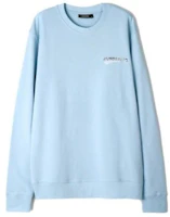 J.Lindeberg Sky Blue Crewneck Pullover Sweatshirt FMJS08365-O091 J.Lindeberg Sky Blue Crewneck Pullover Sweatshirt FMJS08365-O091