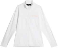 J.Lindeberg Slim-Fit Zip-Up Jacket with Logo, White Long Sleeve AMJS09084-0000 J.Lindeberg Slim-Fit Zip-Up Jacket with Logo, White Long Sleeve AMJS09084-0000