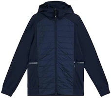 J.Lindeberg Slim Fit Colorblock Zip Hoodie Jacket - Dark Blue AMOW08164-6855 J.Lindeberg Slim Fit Colorblock Zip Hoodie Jacket - Dark Blue AMOW08164-6855