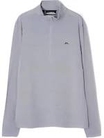 J.Lindeberg Slim Fit Half-Zip Pullover Sweatshirt Gray AMJS09079-9363 J.Lindeberg Slim Fit Half-Zip Pullover Sweatshirt Gray AMJS09079-9363