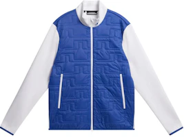 J.Lindeberg Slim Fit Logo Print Patchwork Long Sleeve Jacket - Multi-color GMOW10002-O328 J.Lindeberg Slim Fit Logo Print Patchwork Long Sleeve Jacket - Multi-color GMOW10002-O328