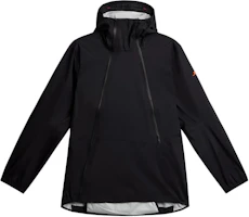 J.Lindeberg Solid Black Double-Zip Hoodie Jacket for Men AMOW09489-9999 J.Lindeberg Solid Black Double-Zip Hoodie Jacket for Men AMOW09489-9999