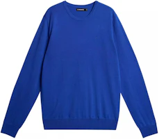 J.Lindeberg Solid Color Crewneck Long Sleeve Sweatshirt Blue FMKW08641-O316 J.Lindeberg Solid Color Crewneck Long Sleeve Sweatshirt Blue FMKW08641-O316