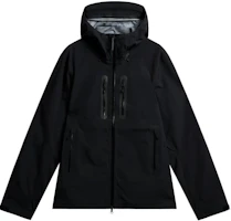 J.Lindeberg Solid Color Loose Fit Hoodie Jacket Black AMOW11555-9999 J.Lindeberg Solid Color Loose Fit Hoodie Jacket Black AMOW11555-9999