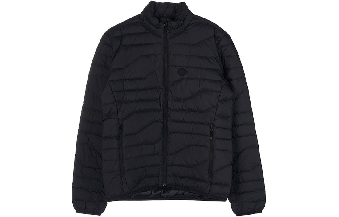 J.Lindeberg Solid Color Zip-Up Jacket Black AMOW06671-9999