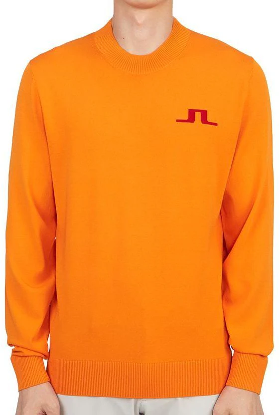 j-lindeberg-solid-crewneck-slim-fit-long-sleeve-sweatshirt-orange-amkw-08142-i068