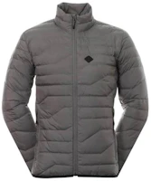 J.Lindeberg Solid Gray Zip-Up Stand Collar Long Sleeve Jacket AMOW06671-U133 J.Lindeberg Solid Gray Zip-Up Stand Collar Long Sleeve Jacket AMOW06671-U133