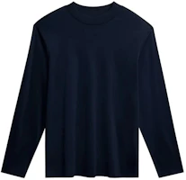 J.Lindeberg Solid Navy Blue Crewneck Slim Fit Long Sleeve Sweatshirt FMJT08594-6855 J.Lindeberg Solid Navy Blue Crewneck Slim Fit Long Sleeve Sweatshirt FMJT08594-6855
